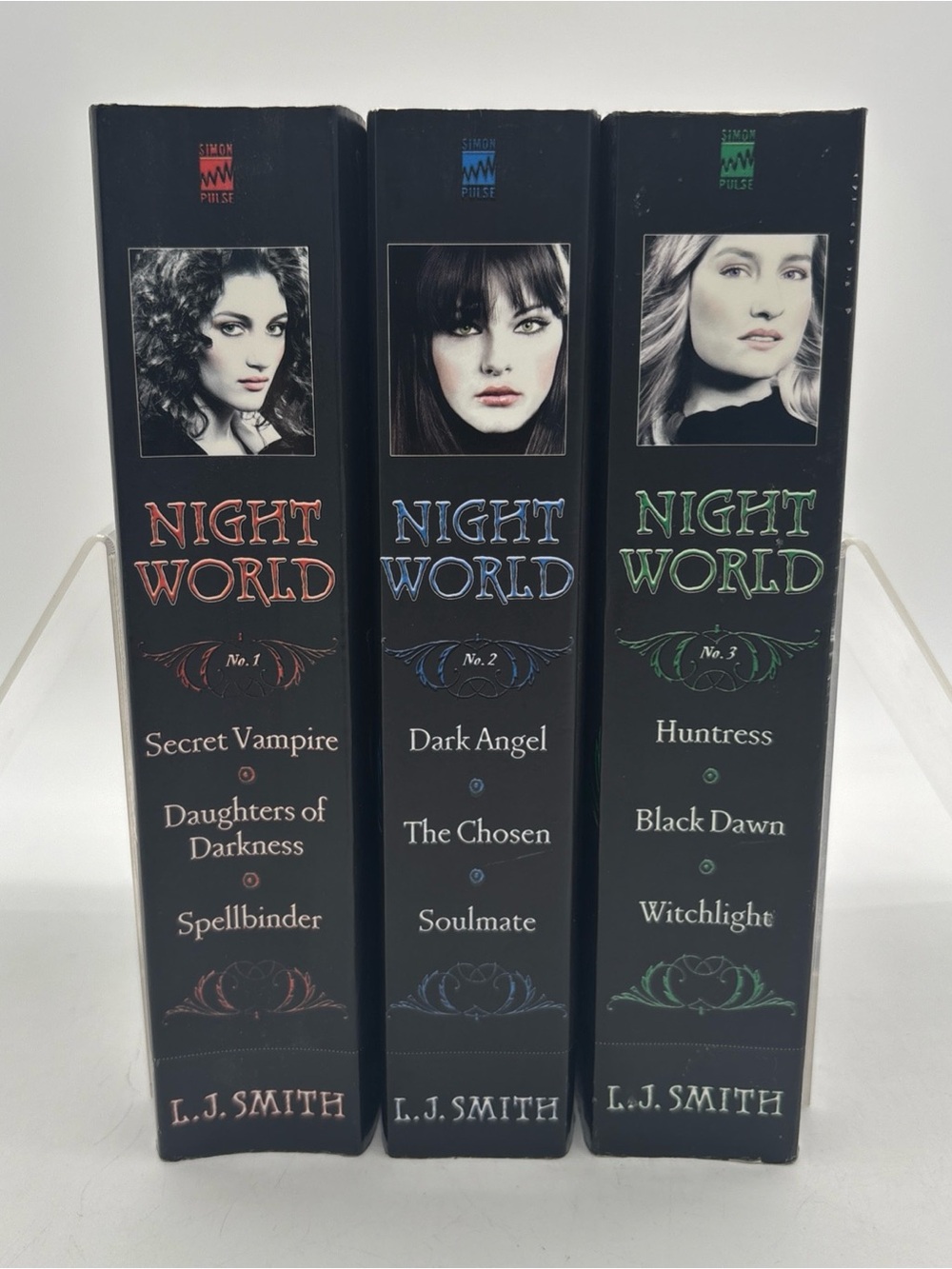 Night World by L.J. Smith Vol. 1-3 Complete Series Set - Paperback